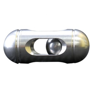 Nuevo Juguete Antiestrés EDC de Acero Inoxidable con Forma Ovalada de Huevo, <span class=keywords><strong>Yaoyao</strong></span> Le Coin, con Cuentas Luminosas - Product Image 4