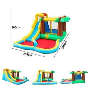 Bác sĩ cá heo cây cọ Inflatable trượt nước, trẻ em Inflatable Bouncer với Blower, Inflatable lâu đài bouncy cho ngoài trời - Product Image 5
