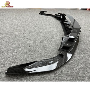 ชุดแต่งคาร์บอนไฟเบอร์แบบแห้งเงาสไตล์ PT สำหรับรถยนต์แลมโบ ฮูราแคน อีโว อาร์ดับเบิลยูดี  ลิ้นกันชนหน้า คาร์บอนบอดี้คิท  ดิฟฟิวเซอร์หน้า - Product Image 5