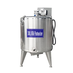 Máquina de pasteurización de leche industrial de acero inoxidable, tanque de jugo, helado, yogur, leche, pasteurizador para leche, huevo, jugo, cerveza - Product Image 4