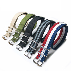 <span class=keywords><strong>Correa</strong></span> de <span class=keywords><strong>Reloj</strong></span> de Nailon de Repuesto Lionorm, Moderna, Tipo Cinturón de Seguridad, 18/20/22mm, <span class=keywords><strong>Correa</strong></span> de Lona de una Sola Pieza - Product Image 1