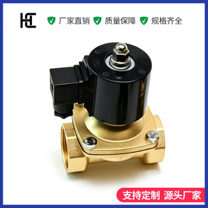 Válvula Solenoide Sintética de Latón HC 220V de Acción Directa para Control de Agua y Aceite, Tipo Interruptor para Tuberías de 6, 8 y 2 Pulgadas - Product Image 2