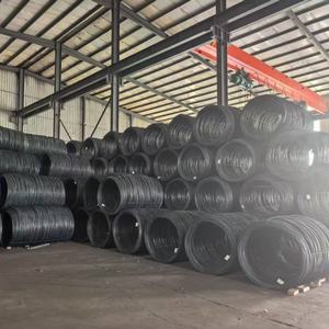 Fil d'acier au carbone à chaud de diamètre personnalisé avec haute résistance à la traction et revêtement galvanisé - Product Image 4