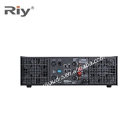 CA+38 2-Channel 2800W Class H Power Amplifier 3U with 2 Transformers Metal Shell for DJ Stage Professional Mixer Amplifier