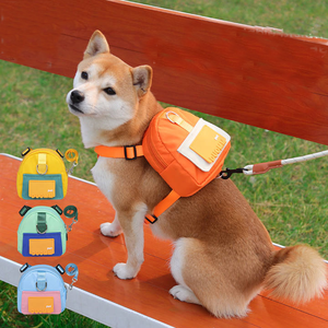Mochila Ajustable de Moda para <span class=keywords><strong>Perros</strong></span> y Gatos, de Mezcla de Poliéster Sólido, Bolsa para Premios para <span class=keywords><strong>Perros</strong></span>, para Viajes y Paseos al Aire Libre - Product Image 4