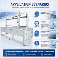 Probador de Impacto de Granizo para Paneles Solares de Lanzamiento Vertical con Moldes para Bolas de Hielo de 25/35/45/55 mm para Estándares IEC