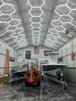 Barre lumineuse LED en nid d'abeille pour atelier HanYin, éclairage de lavage, plafond, garage, éclairage LED automobile