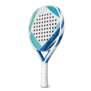 Raquettes de padel personnalisées en fibre de carbone 3K 12K 18K 24K, raquettes de tennis de plage haute performance, équipement de tennis de padel - Product Image 2