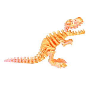 Squelette de <span class=keywords><strong>dinosaure</strong></span> Tyrannosaurus Rex imprimé en 3D en PLA, figurine transformable en dragon, cadeau artisanal, jouet animal - Product Image 1