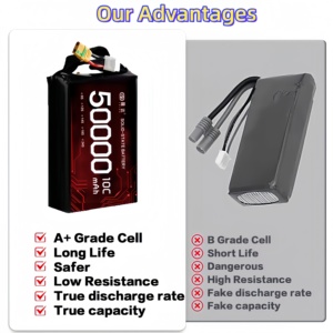 Senhang Best 50000mAh 60000mAh ソリッドステートリチウムイオンバッテリーパック 軽量マルチモータードローン 6S12S18S24S 大電流 - Product Image 3