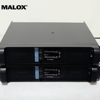 MALOX FP-10000Q Profesyonel 4 Kanallı Pasif Güç Amplifikatörü 8 Ohm Stereo 4x1350W Sınıf-TD Metal XLR Giriş Speakon Çıkış