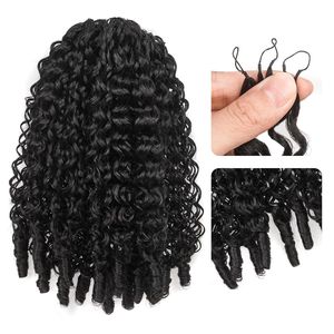Extensiones de Cabello Humano Virgen 10A Pre-enlazadas, Cabello Birmano Rizado sin Nudos, Marca Miracle Knots - Product Image 1