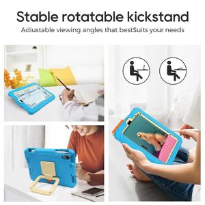 เคสแท็บเล็ตกันกระแทก HGD Kid พร้อมที่จับและขาตั้ง วัสดุ EVA สำหรับ iPad Mini 6 รุ่นปี 2021 ขนาด 8.3 นิ้ว, เคสแท็บเล็ตโฟม EVA แบบ OEM - Product Image 3