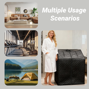 ZT High Quality <b>Portable</b> Foldable Steam <b>Sauna</b> Tent Dry Whole Body Spa Room for Bedroom or Villa Half Body <b>Sauna</b> Steam Bath - Product Image 3