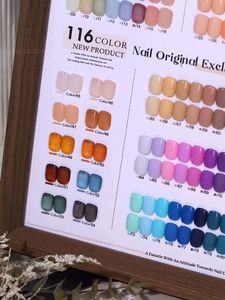 <span class=keywords><strong>Kit</strong></span> de gel pour ongles MIJIAER 2025, nouveau modèle, 116 couleurs, multicolore, gel UV <span class=keywords><strong>semi</strong></span>-permanent, colle végétale écologique, 15 ml pour salon - Product Image 4