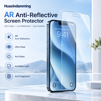 Pelindung Layar Anti Silau dengan Lapisan AR, Transparansi Tinggi, Nyaman untuk Mata, Film Pelindung untuk Layar Smartphone