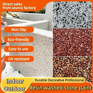 Premium Permeable Resin Wash Stone for Driveway Garden Path Natural Pebble <b>Aggregate</b> Non Slip Seamless Paving Solution - Product Image 1