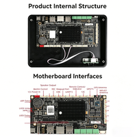 Mini PC ARM RK3576 CPU 8G DDR4 128G EMMC Doble RJ45 LAN 4 COM GPIO Sin Ventilador Computadora Integrada Android