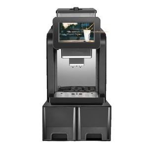 New Fully Automatic Commercial <b>Espresso</b> Coffee Machine LCD Display Easy Cleaning 3 Water Inlet Methods 15 <b>Cups</b> Capacity Hotel - Product Image 3