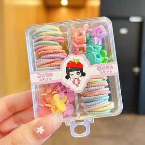 Nouvelle boîte d'accessoires pour cheveux, cadeau d'été, adorables attaches pour cheveux, pinces à cheveux pour tresses, pour les petites filles - Product Image 6