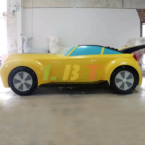 Modèle de voiture de sport Bugatti Veyron 1:1 en fibre de verre, concept de simulation LBT, pour exposition extérieure - Product Image 2
