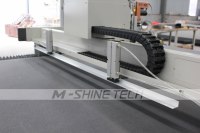 MS1640 Automatische Industriële M-shine CNC Stof Rechtmes Snijmachine voor Textiel, Kleding en Leer