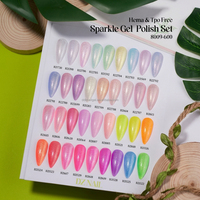 Vernis Gel UV Professionnel Personnalisé Couleurs Variées pour Nail Art, Séchage Rapide 30-60s, Vente en Gros pour Salons, Marque Privée OEM ODM