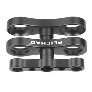 ขาตั้งกล้องแอคชั่น Feichao แบบหนีบหัวบอล 1 นิ้ว สำหรับ GoPro ทำจากอลูมิเนียมอัลลอย ยึดแน่น - Product Image 2