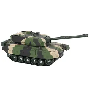 Tanque de controle remoto de rádio de brinquedo de alta qualidade para carro de combate de batalha de guerra infravermelho com escala 1:28 2.4G