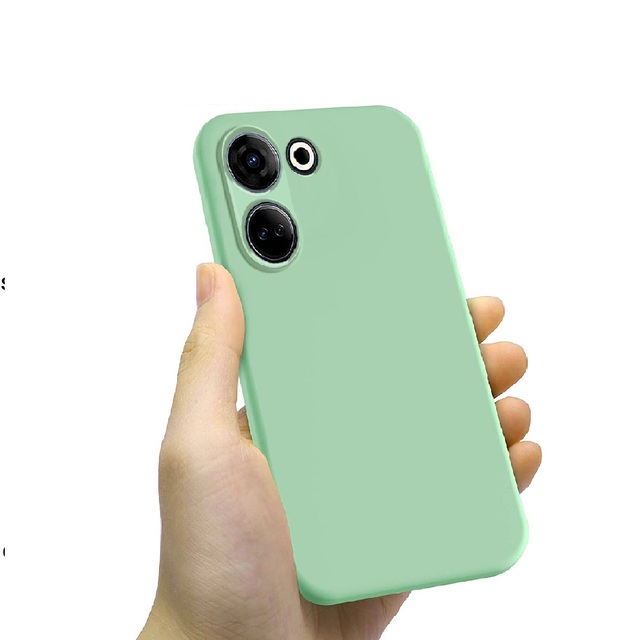 For Tecno Camon 20 Pro Case Luxury Mirco Fiber Soft Liquid Soft Silicone Phone Cover for Camon 20 Pro Lanyard Plush Shockproof c