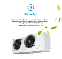 Évaporateur de plafond DJ-20 pour entrepôt frigorifique, chambre froide et système de réfrigération