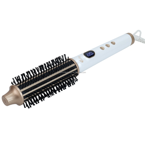 Voluminizador/<span class=keywords><strong>Cepillo</strong></span> Alisador <span class=keywords><strong>Termico</strong></span> Calentamiento rápido Control de temperatura inteligente Salón Volumen <span class=keywords><strong>Cepillo</strong></span> caliente Rizador de cabello - Product Image 2