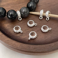 Perles d'espacement en métal plaqué or et argent antique, breloques pendentifs en alliage métallique en vrac pour la fabrication de bijoux, vente en gros
