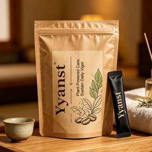 Café Herbal Plant Powered Care Sustain Daily Vigor, Bebida Energética Instantánea Diaria para Hombres, OEM, Etiqueta Privada, Sachet Personalizado - Product Image 6