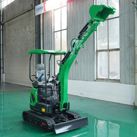 Mini-excavatrice hydraulique à levage facile Euro 5 CE EPA, 1,8 tonne, petite pelle, travaux de terrassement, ingénieur, excavatrice compacte