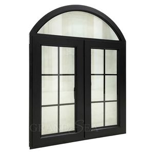 Double Glazed Adjustable Impact Passive House <b>Window</b> Casement <b>Window</b> Double <b>Glass</b> Hurricane Proof Insulated - Product Image 1