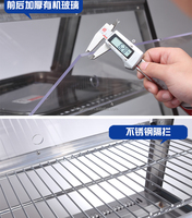 Vitrine chauffante pour aliments avec alimentation automatique en eau, chauffe-aliments haut de gamme, chauffe-aliments Henny Penny