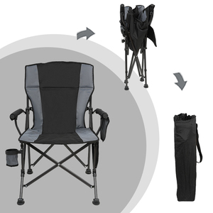 Silla Plegable Portátil de Metal para Camping, con Asiento de Tela y Estructura de Acero, para Pesca y Uso en Parques, Venta al Por Mayor Kejie - Product Image 4
