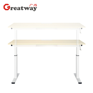 Hot Bán Nhà Máy Giá Của Nhãn Hiệu Kim Loại Khung Ngồi Đứng Bàn Ergonomic Máy Tính Văn Phòng Điện Cao Có Thể Điều Chỉnh Bảng - Product Image 3