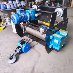 Grúa pórtico eléctrica de 10 toneladas de fabricación india para grúa de viga única con polipasto eléctrico de cable metálico - Product Image 1