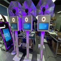 Kiosque photo mobile portable, prend en charge l'imprimante, la caméra, les mariages, les anniversaires