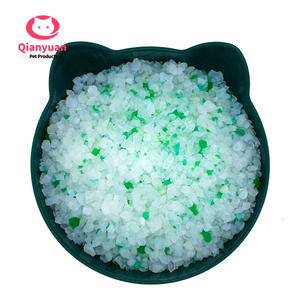 Fabrika Satışı Çevre Dostu Büyük Parçacıklı Silikon Dioksit Kristal Kedi Kumu Düşük Tozlu Hafif Yüksek Emici 1kg - Product Image 5