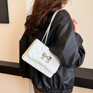 2025 nouveau sac dames haut de gamme sens de la mode exquise all-match chaîne petit sac carré losange épaule sac de messager - Product Image 5