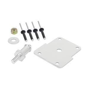 Atv Seat Post Repair Kit 5.5cm Aluminum Bracket With Rivet And Screw For <b>Chair</b> Replacement Fixing - Product Image 2