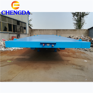 Chassis per <span class=keywords><strong>Container</strong></span> da 40 Piedi Usato, Rimorchio Piatto a Tre Assi, Semirimorchio Piatto a 3 Assi - Product Image 6