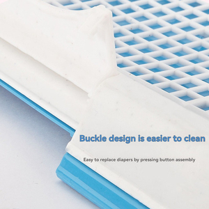 国境を越えて人気の高いカスタマイズ可能な小型プラスチック製ペットトイレ、漏れ防止設計、犬の清掃用、卸売可能 - Product Image 3