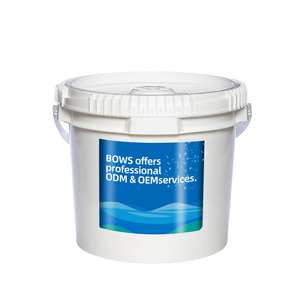 Réducteur d'alcalinité BOWS pour piscines, spas et bains à remous, agent auxiliaire chimique pour le <span class=keywords><strong>pH</strong></span>, <span class=keywords><strong>poudre</strong></span> blanche, prévient l'eau opaule, 15 kg - Product Image 1