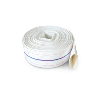 Tuyau d'irrigation agricole plat en caoutchouc PVC/TPU, tuyau d'incendie en polyester