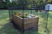 Paneles de valla para paneles de valla de jardín de animales Panel de rayas pequeñas