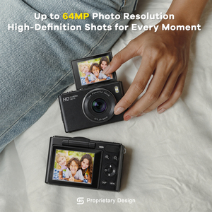 Caméra numérique H20 4K pour vlogging sur <span class=keywords><strong>YouTube</strong></span>, écran rotatif de 3,0 pouces, autofocus, zoom 16x, contrôle WiFi, appareil photo - Product Image 4